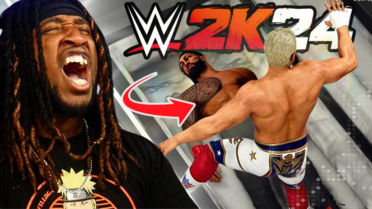 INSANE CASKET MATCH IN WWE 2K24 vs @bashworld! (EARLY WWE 2K24 GAMEPLAY)
