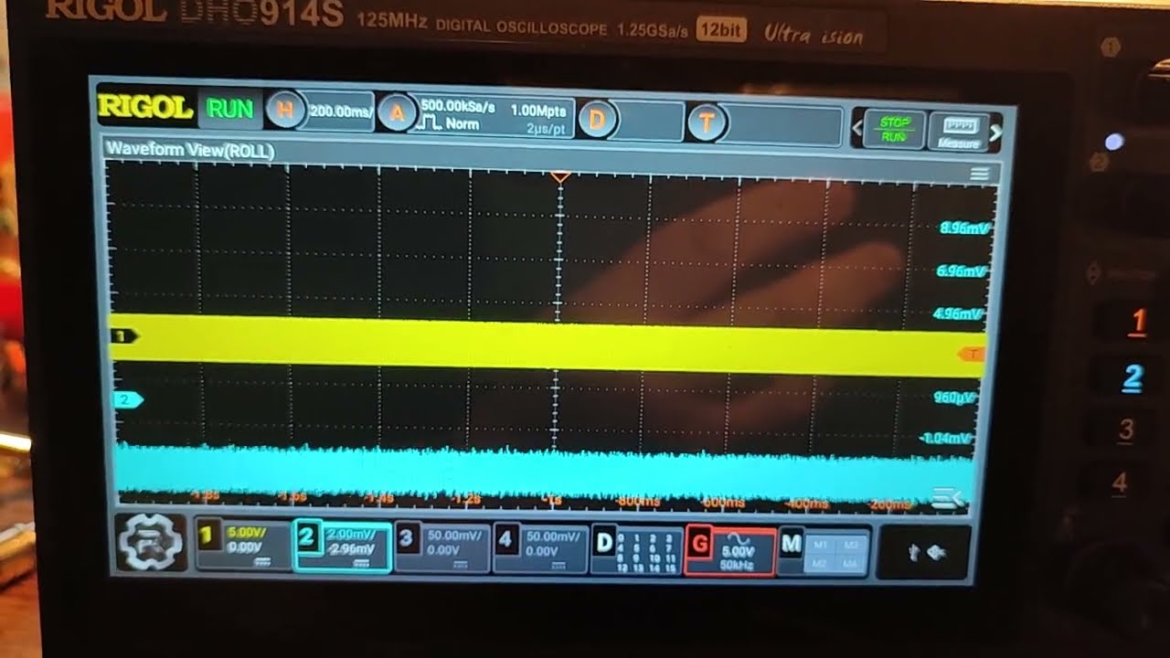 Rigol DHO914S Peculiar Effect