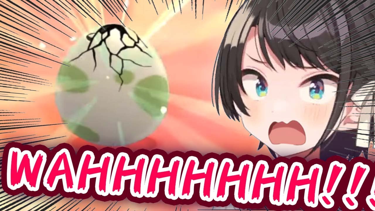 Subaru's Reaction To Her Pokemon Egg Hatching Is Way Too Cute 【ENG Sub/Hololive】