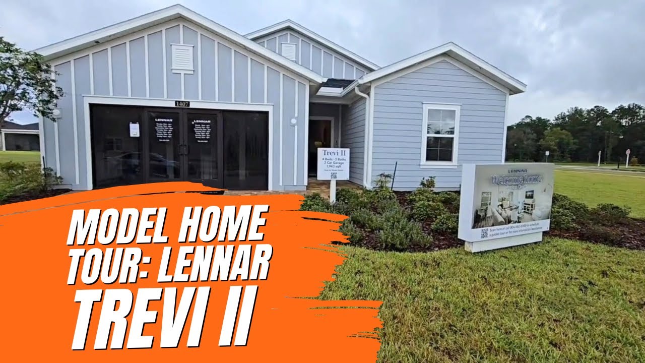 Come Tour This Lennar Model Home With Me! Trevi II in the Seaton Creek Community