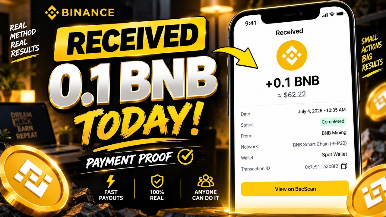 I Tested a Free BNB Mining Site &mdash; My 0.1 BNB Withdrawal