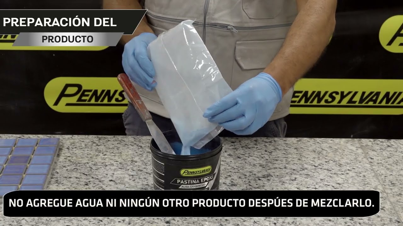 PRESENTACION Y APLICACION PASTINA EPOXI