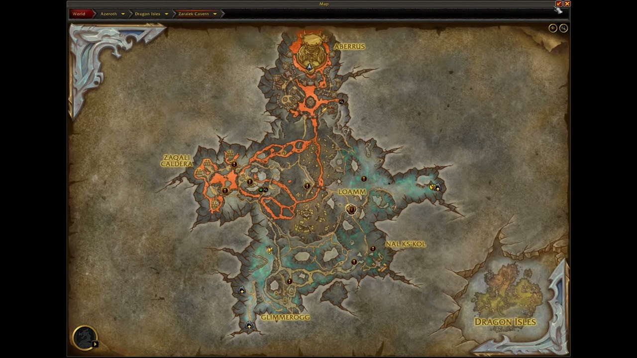 Abberus the Shadowed Crucible Raid Location in WOW