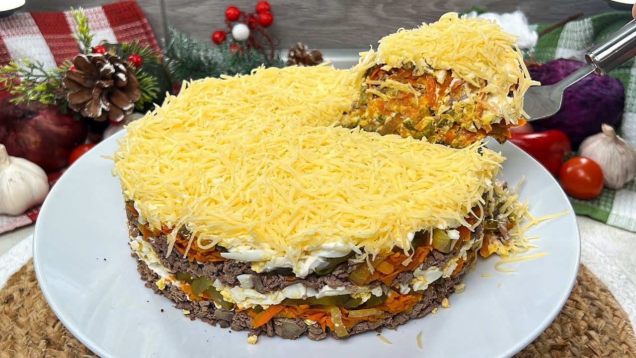 7  САЛАТОВ НА ПРАЗДНИЧНЫЙ СТОЛ 2026 🎄НОВЫЙ ГОД 2026 ✨ Новогоднее Меню 2026