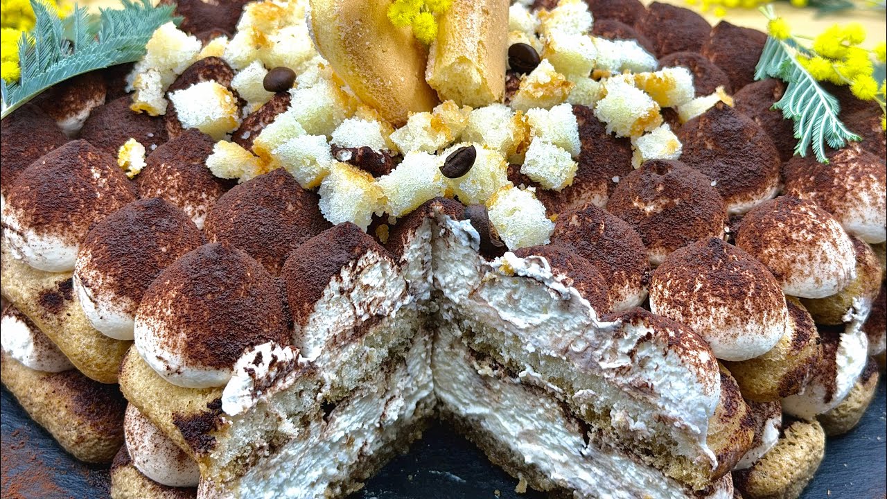 Tiramisù Mimosa Senza Uova Crude | Dolce Facile e Veloce per l’8 Marzo (Super Cremoso) 