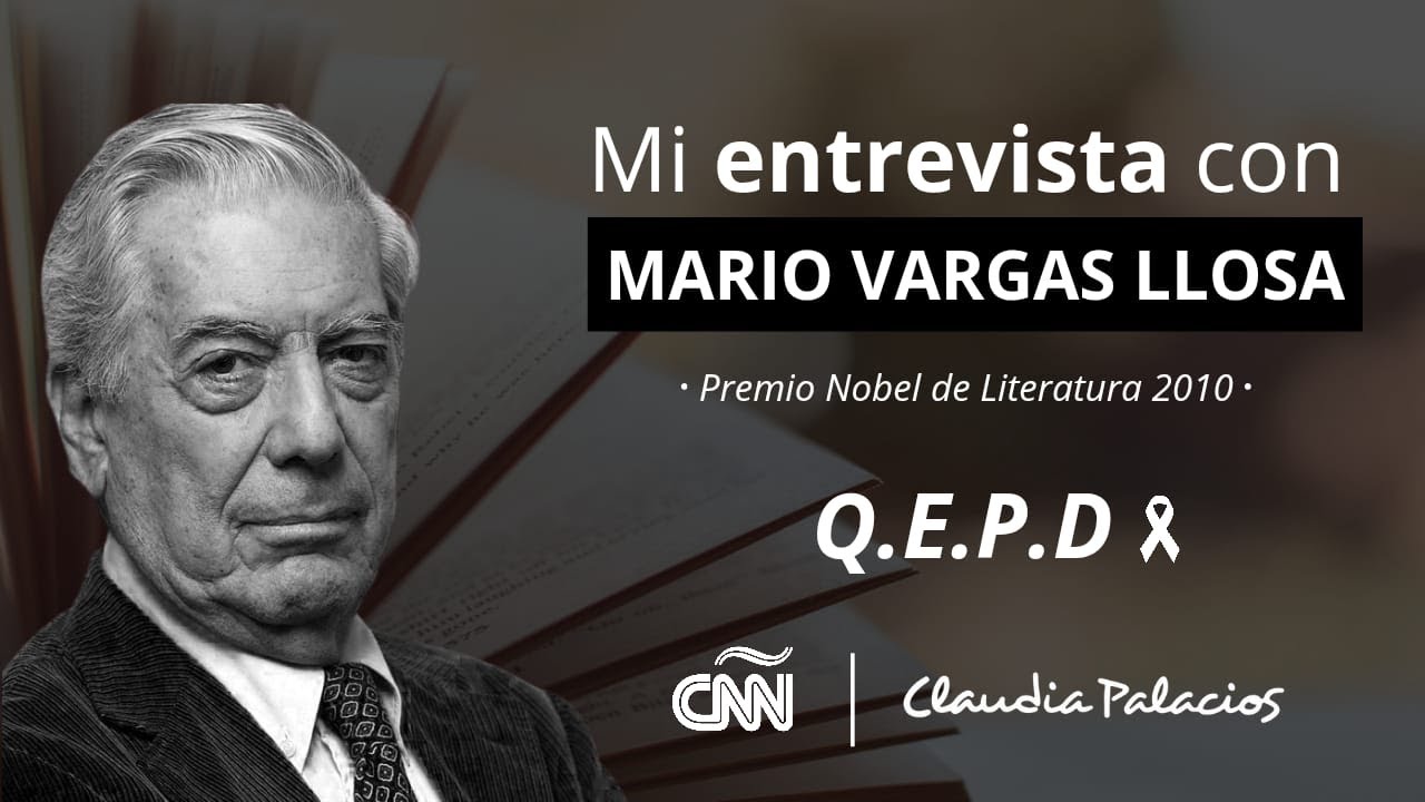 Programa con Mario Vargas Llosa para CNN | Claudia Palacios