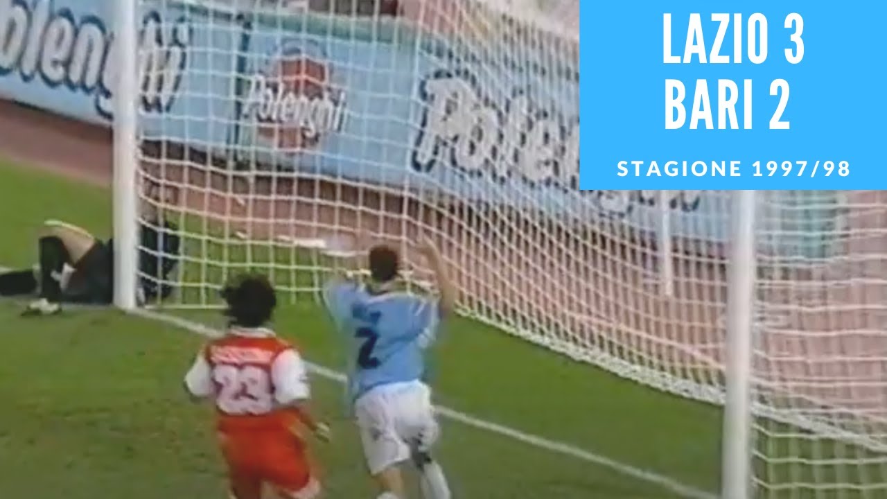 27 settembre 1997: Lazio Bari 3 2