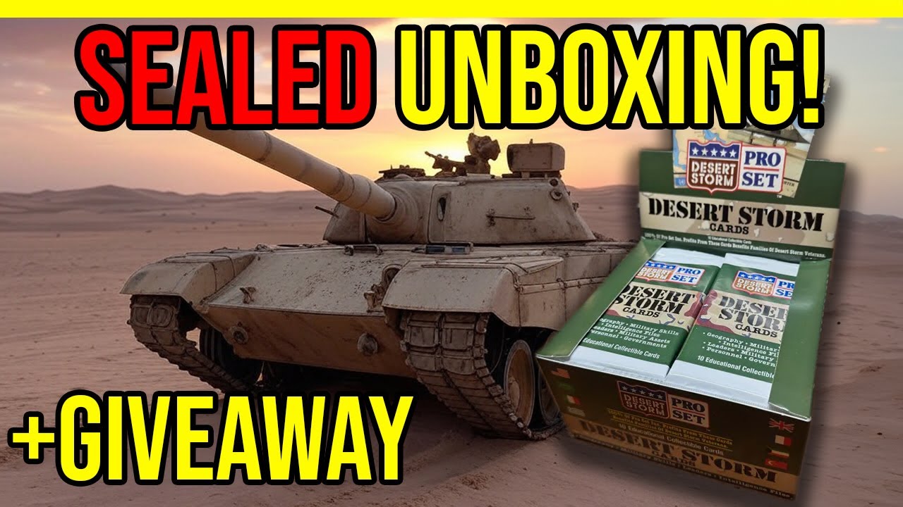 Unboxing Desert Storm PRO Set Sealed + Epic Giveaway!  Don’t Miss Out!