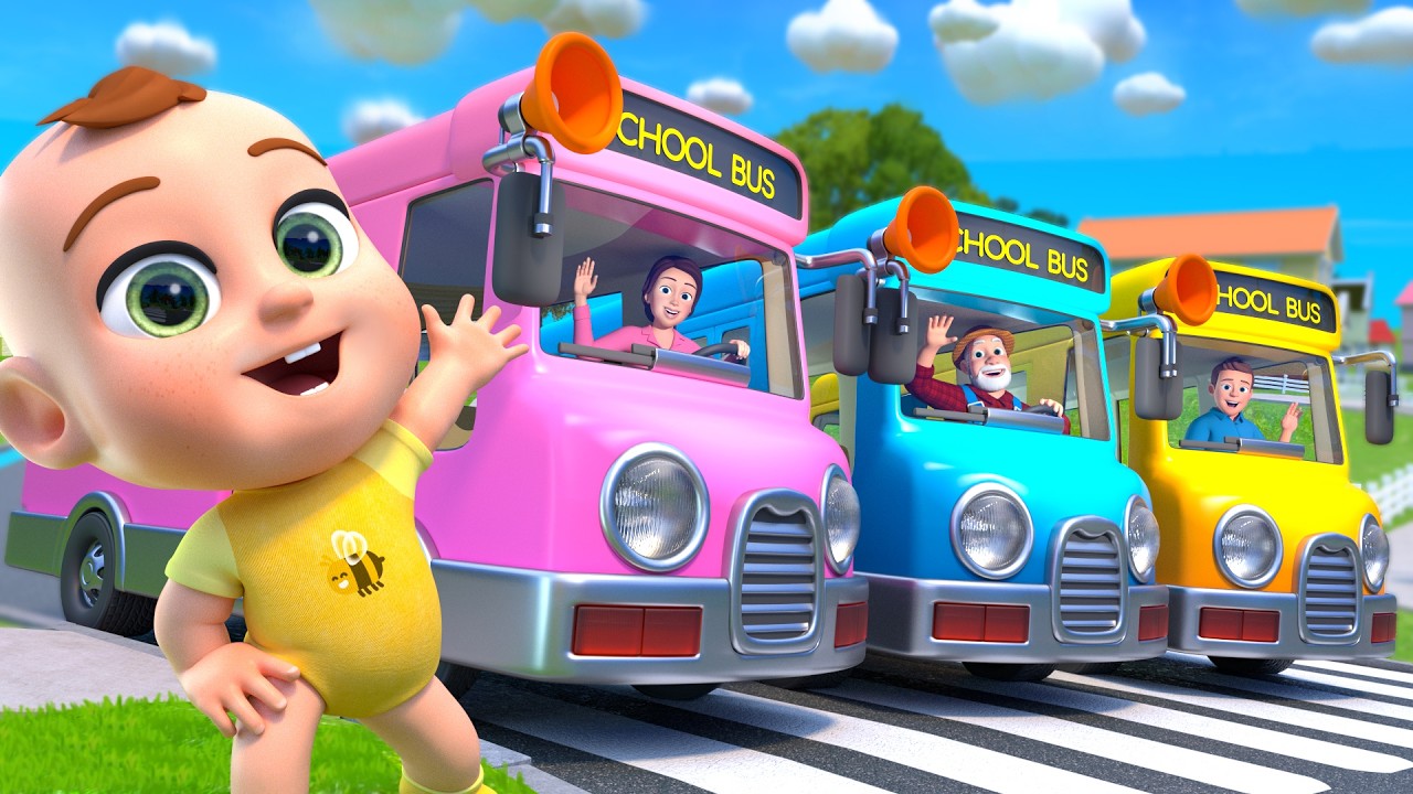 Wheels on the Bus (Parents Version) 🚌 | Lalafun Nursery Rhymes & Kids Songs