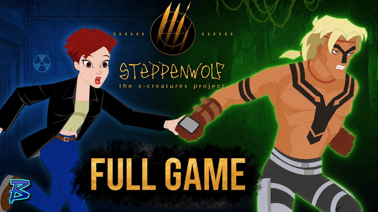 Steppenwolf: The X-Creatures Project - Full Game (1080p60) Full HD Walkthrough - No Commentary