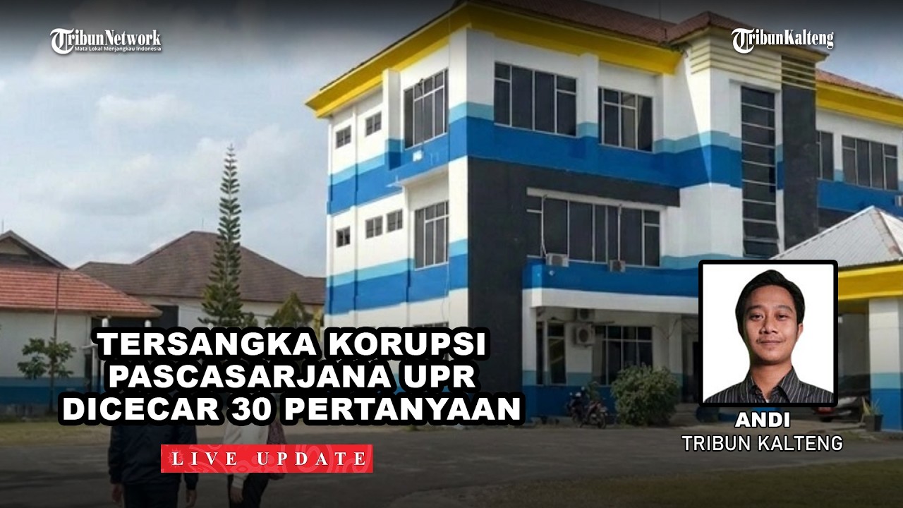 9 Jam Tersangka Korupsi Pascasarjana UPR Dicecar 30 Pertanyaan, KH Angkat Bicara soal Penahanan