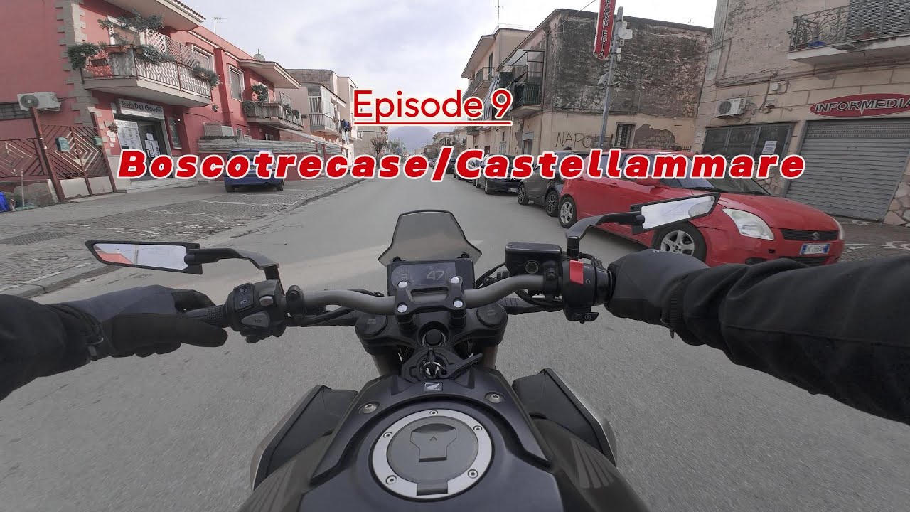 CB650R Pure Sound | Boscotrecase to Castellammare | Epic 4K POV Ride | No Commentary