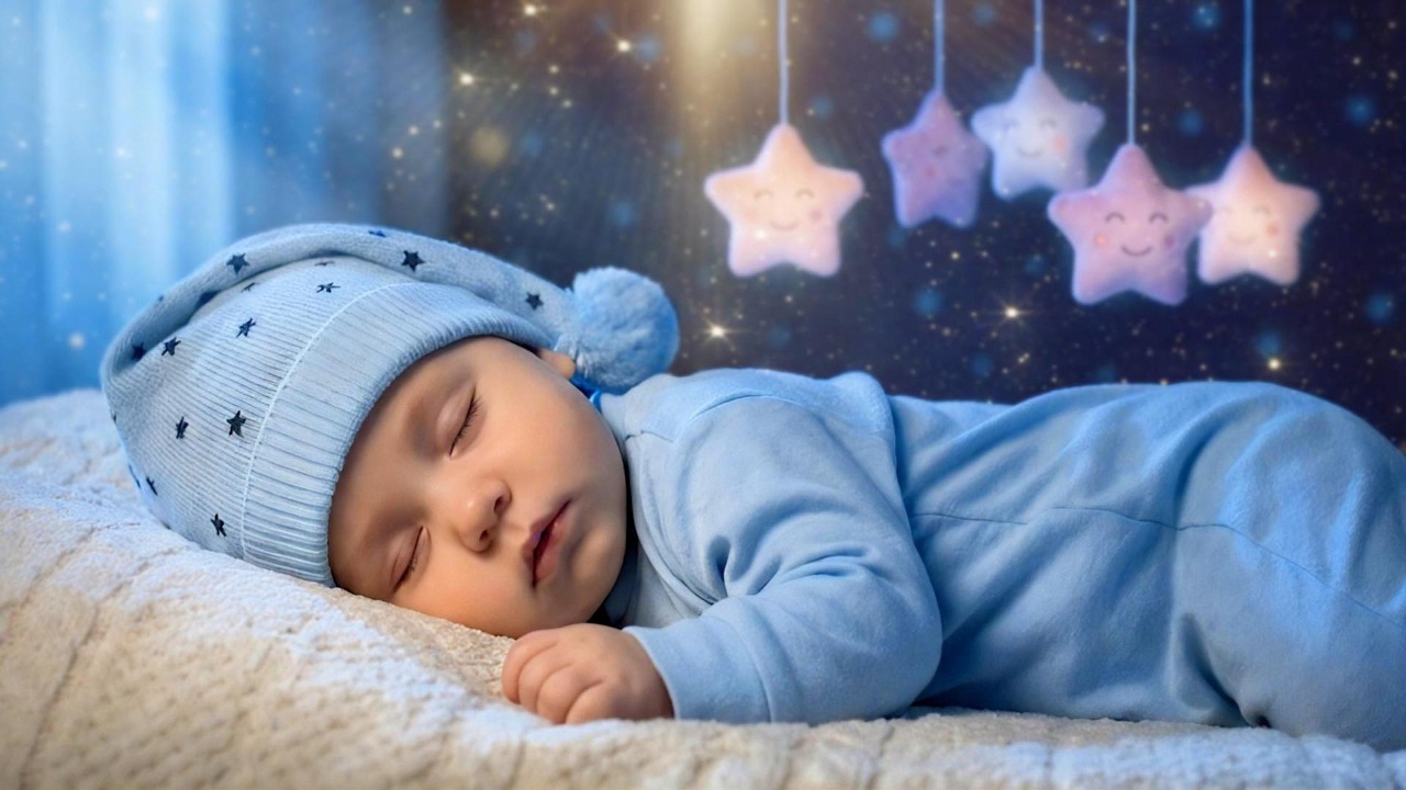 😴 Baby Drifts Into Sleep Fast 🌙 Gentle Mozart Lullaby Bedtime Music | 3 Hours | All Night