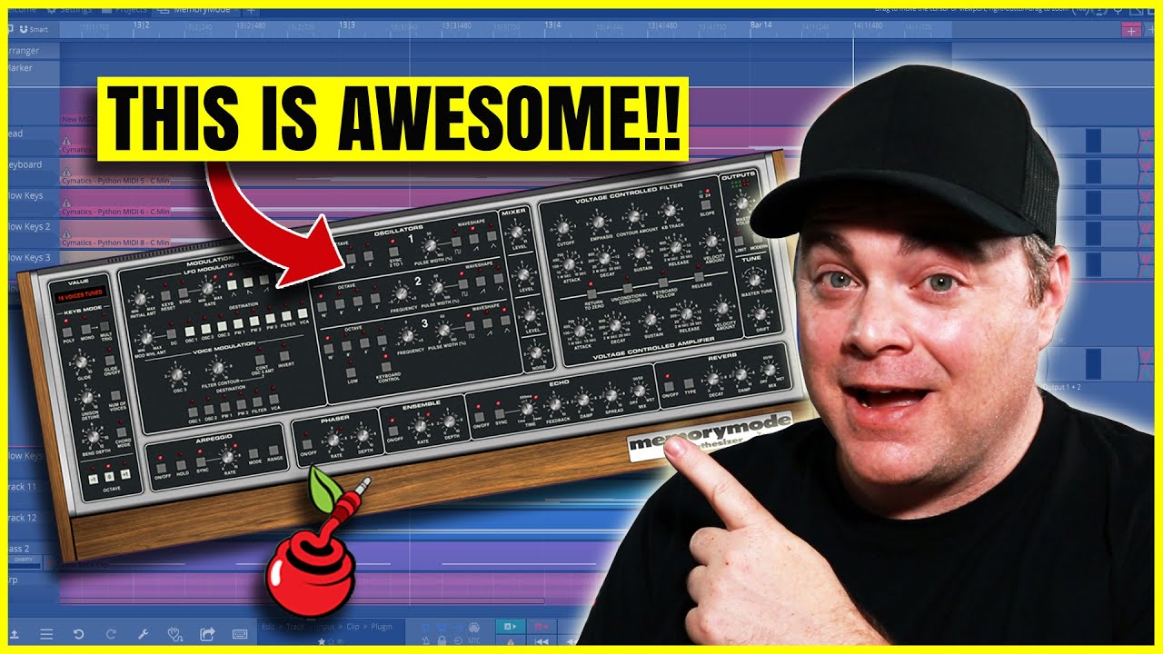 Cherry Audio Memorymode 👉 MemoryMoog Style Synth