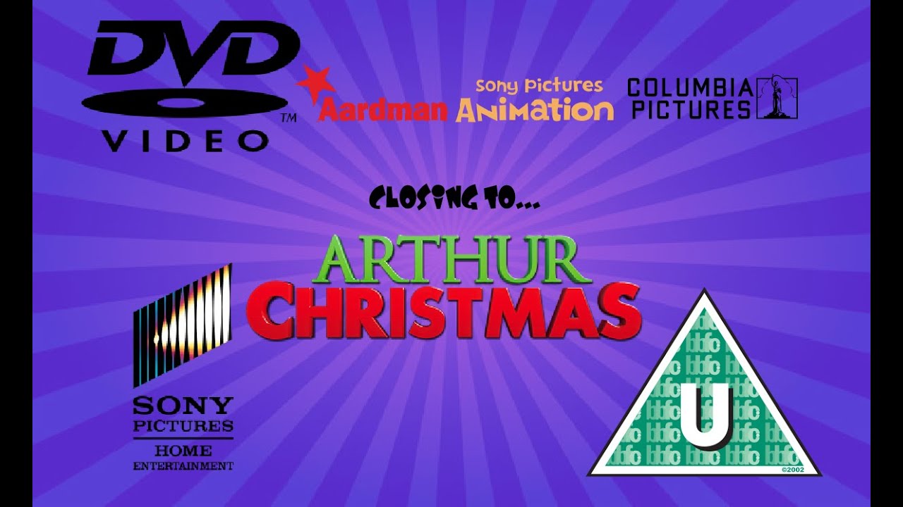 Closing to Arthur Christmas 2012 UK DVD