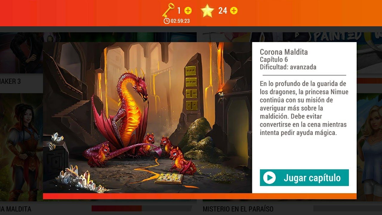Adventure Escape Mysteries Corona Maldita (Cursed Crown). Solución del capítulo 6.