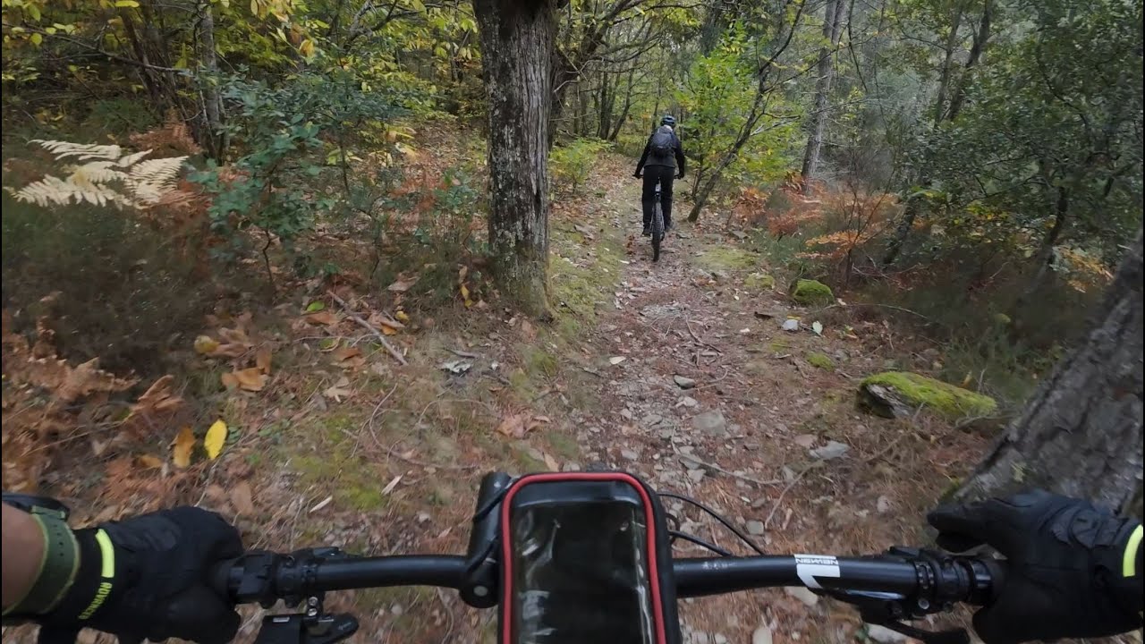 Monts d'Ardèche, de Saint Andre Lachamp à Saint Melany VTTAE EMTB #emtb #vttae #bikelife #mtblife