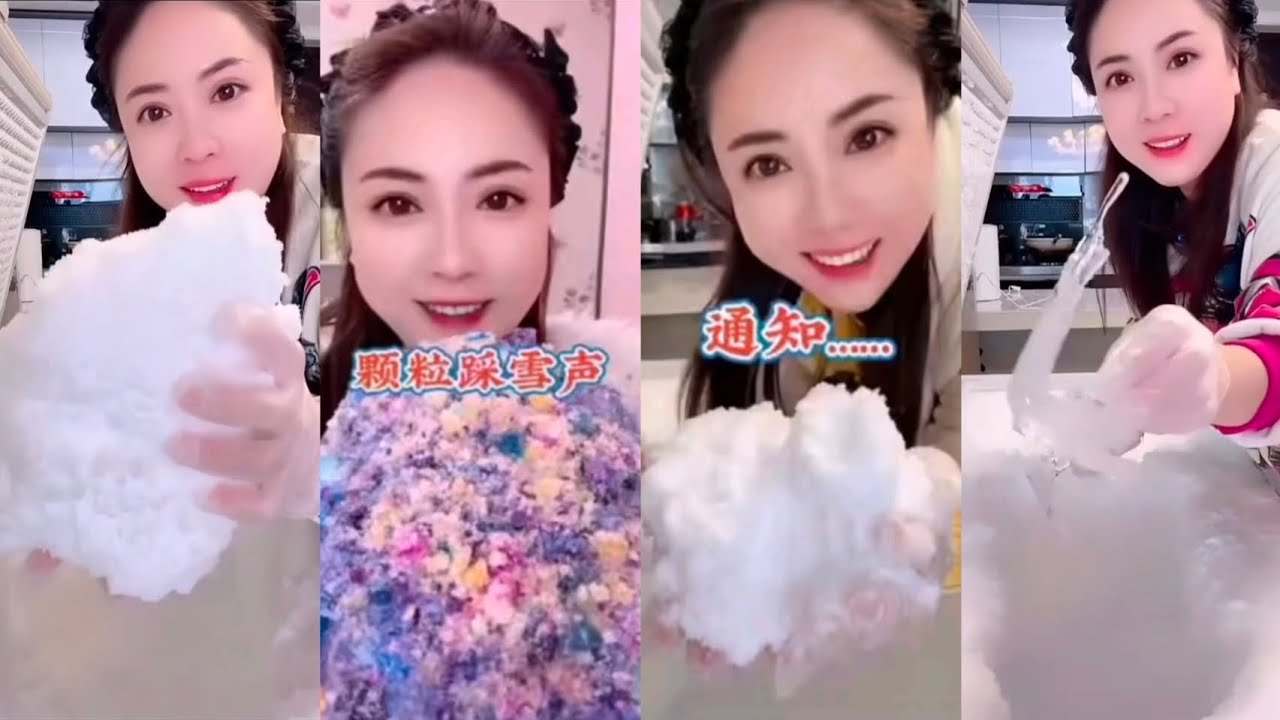 ||ONLY BITES|AJING'S FROSTY WHITE FREEZER FROST|AND BLUE ICE EATING||