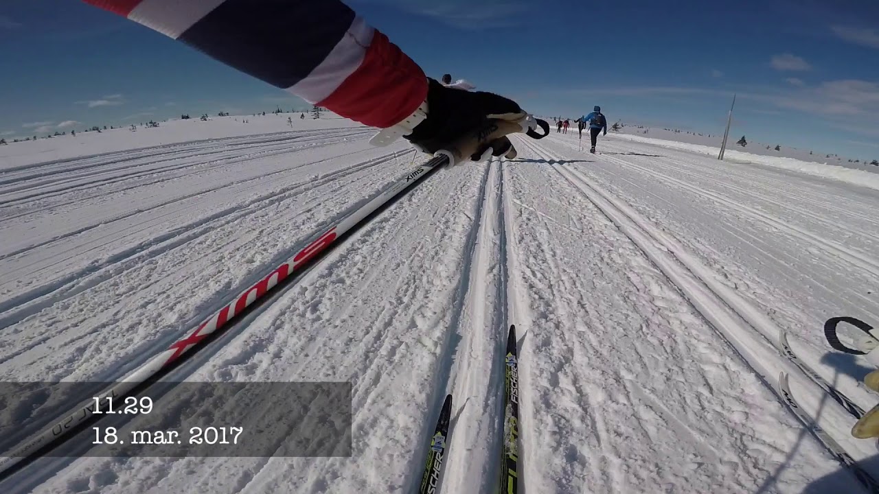 Min reise over fjellet - Birken 2017