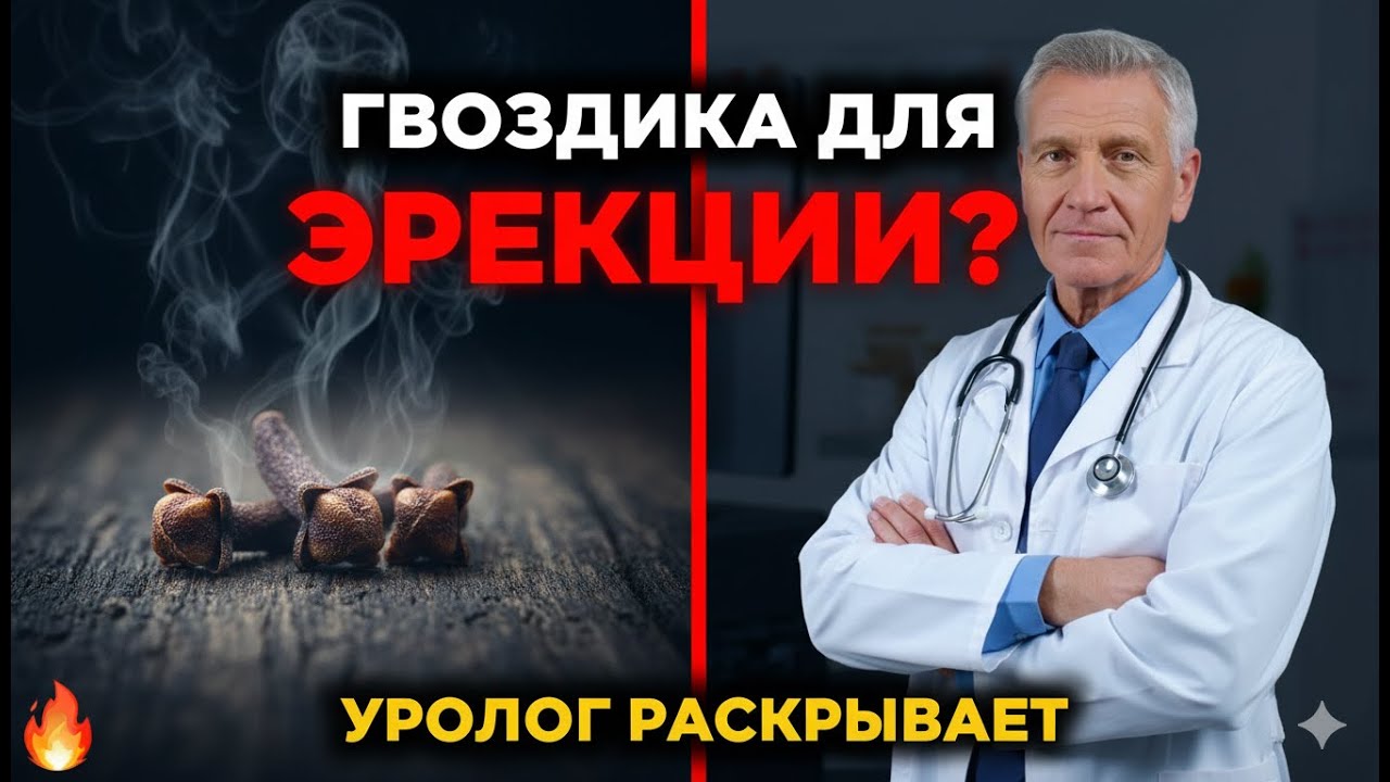Гвоздика Для Эрекции? 90% Мужчин Не Знают Об Этом