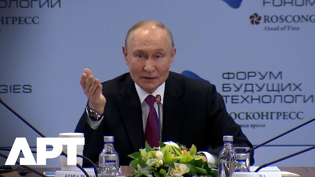 &laquo;Хватит уже говорить о том, кто что украл&raquo;: Путин призывает к доминированию науки в российских СМ...