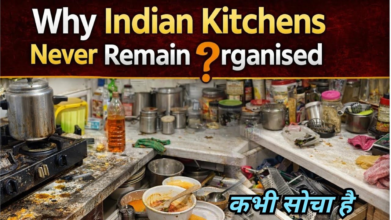 How I wasted Hours Keeping My Kitchen Organized |Why Indian Kitchen Never Stay Organised?Here's Why 