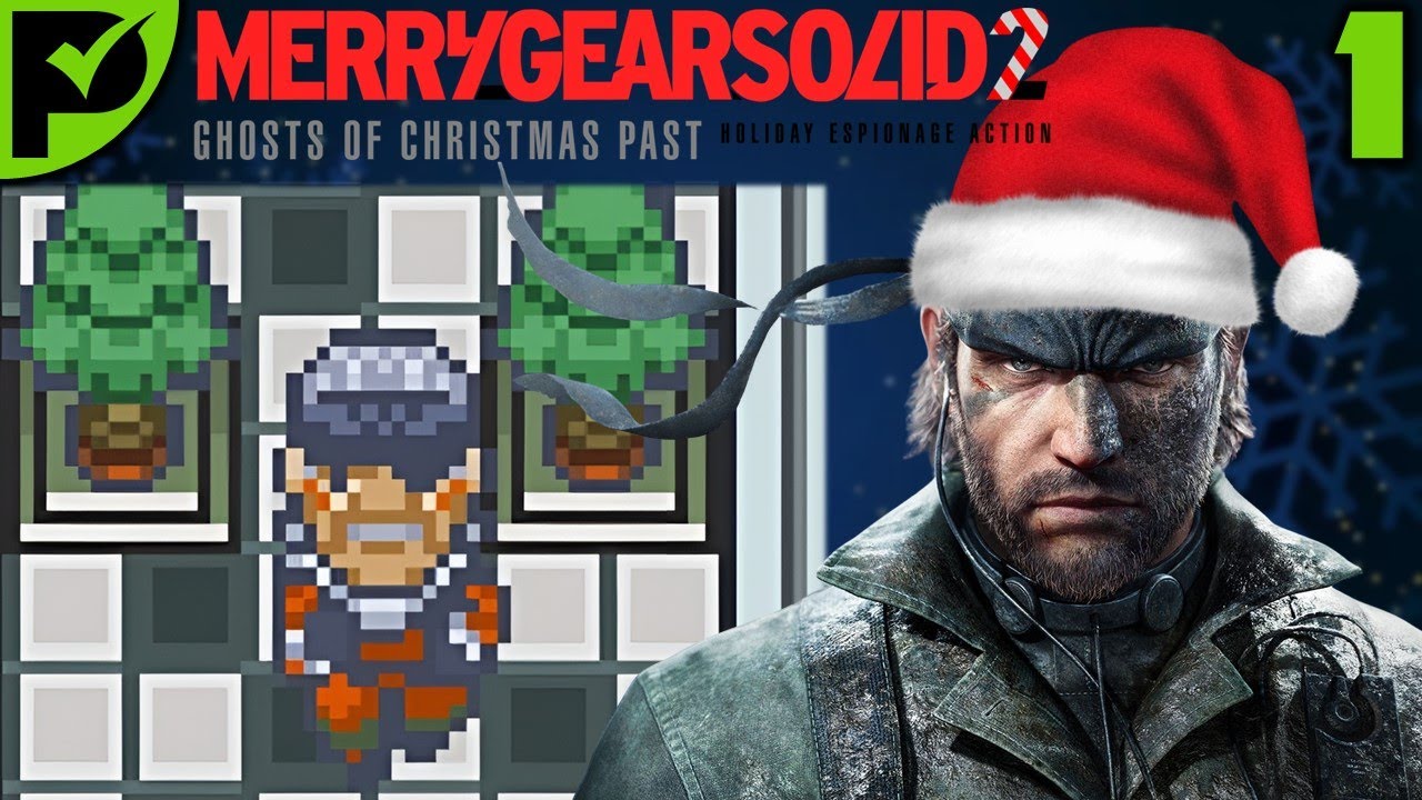 Merry Gear Solid 2: The Ghosts of Christmas Past (Perfect Playthrough | No Detections | Non-Lethal)