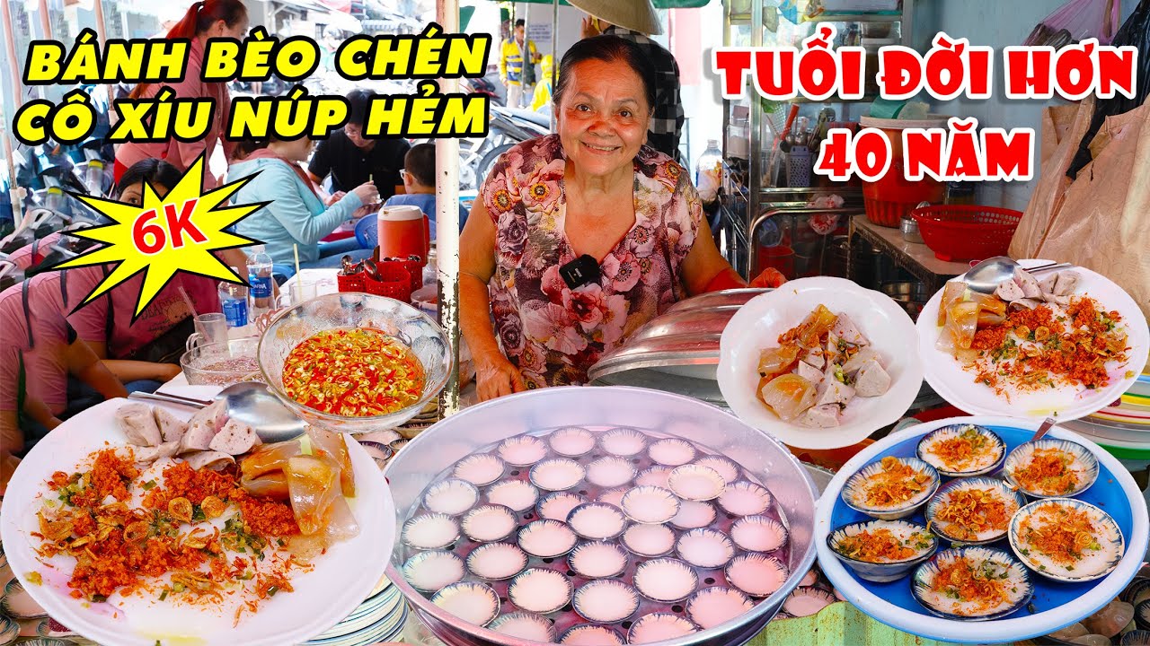 Bánh Bèo Cô Xíu 6K Nức Tiếng Hơn 40 Năm Ngày Bán Gần 500 Chén Ở Sài Gòn