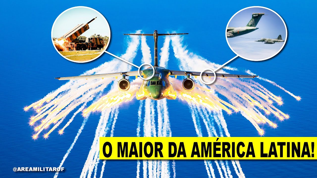 O maior avião militar da América Latina: KC-390 Millennium