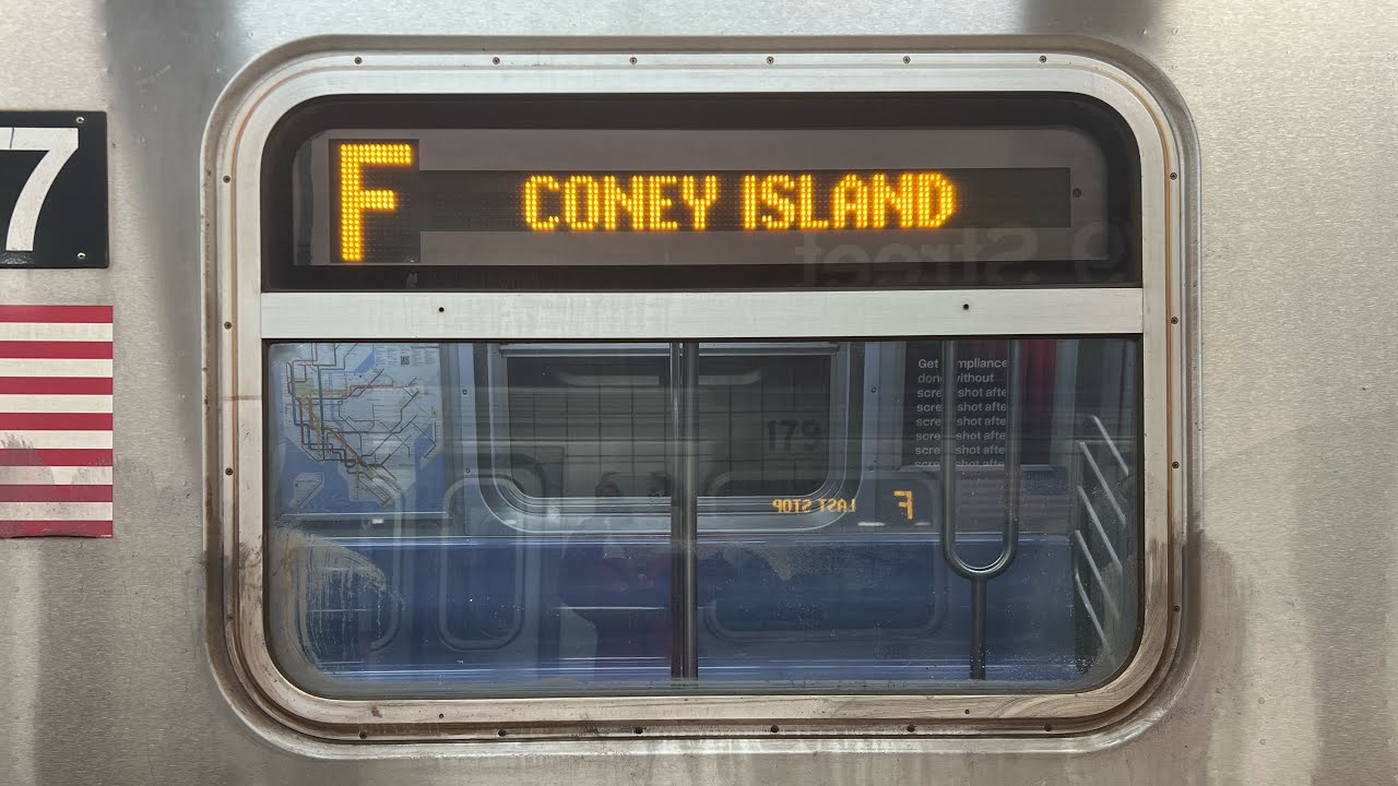 On Board a R160 (F) Train From ￼Jamaica - 179th St - Coney Island - Stillwell Avenue ￼