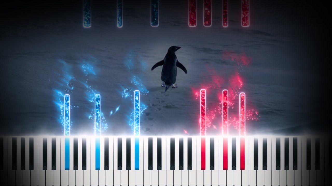 L'amour toujours (Mountain Penguin Music) - Synthesia Piano Tutorial + Sheets & MIDI