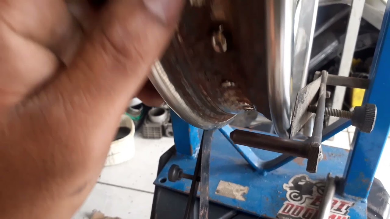 COMO ALINHAR QUALQUER RODA DE MOTO,  forma + simples