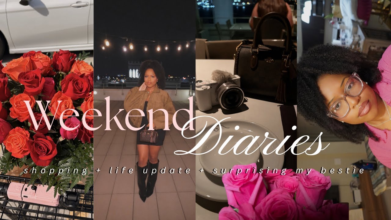 Vlog: Weekend Diaries | Shopping + Life Update + Surprising My Bestie | Brianna Allure 
