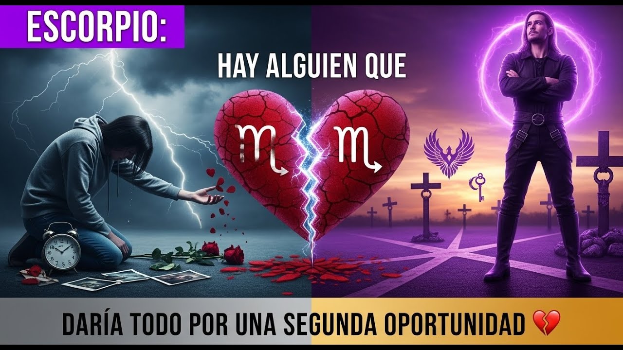 Escorpio: Hay Alguien Que Daría Todo Por Una Segunda Oportunidad (Y Sufre en Silencio)