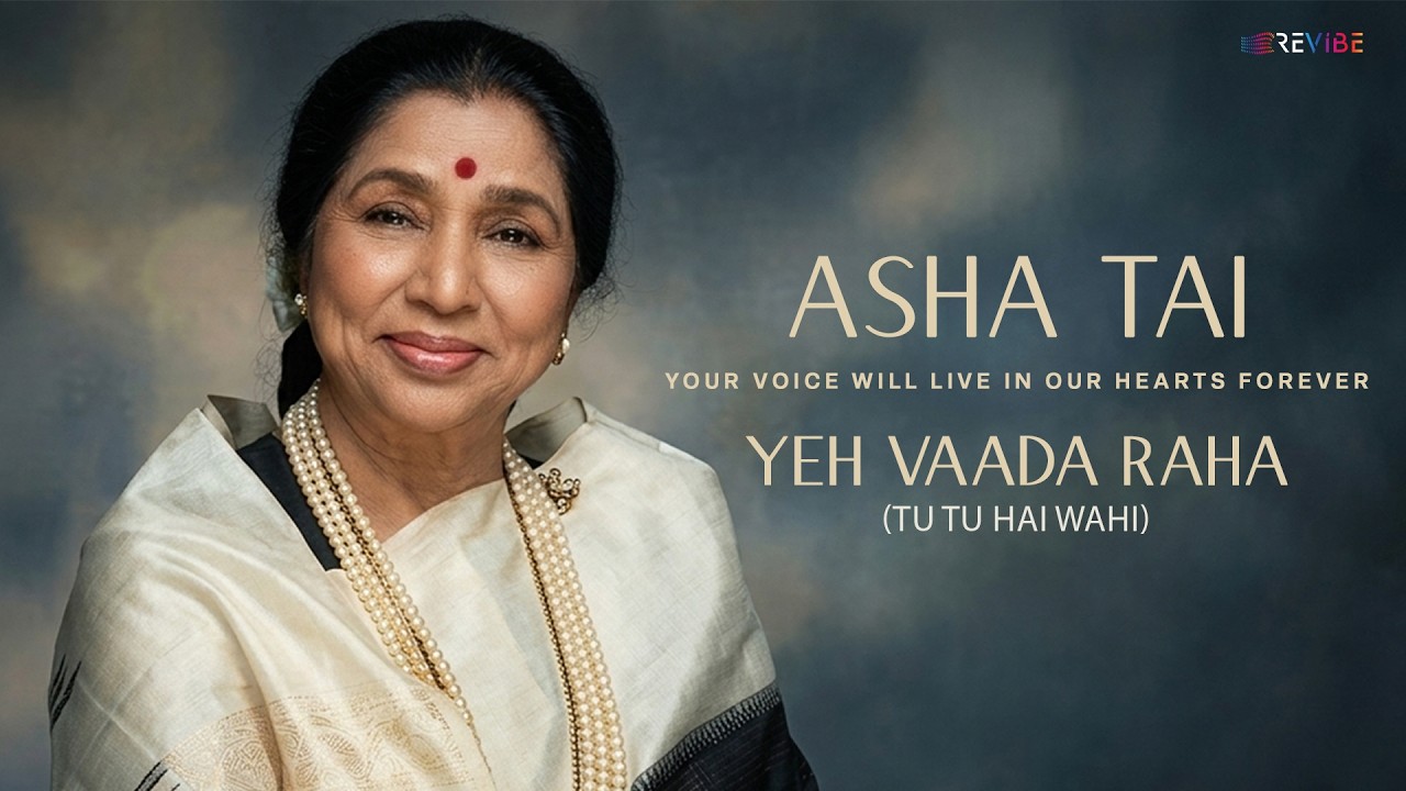 Asha Bhosle - Yeh Vaada Raha (Video) Tribute To Asha Tai | Tu Tu Hai Wahi | Rishi Kapoor, Tina M