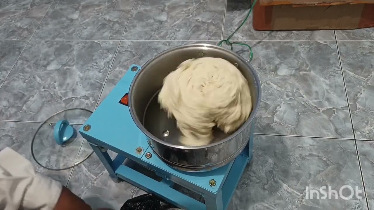 Mixer roti rakitan tes ngadon panci stainless