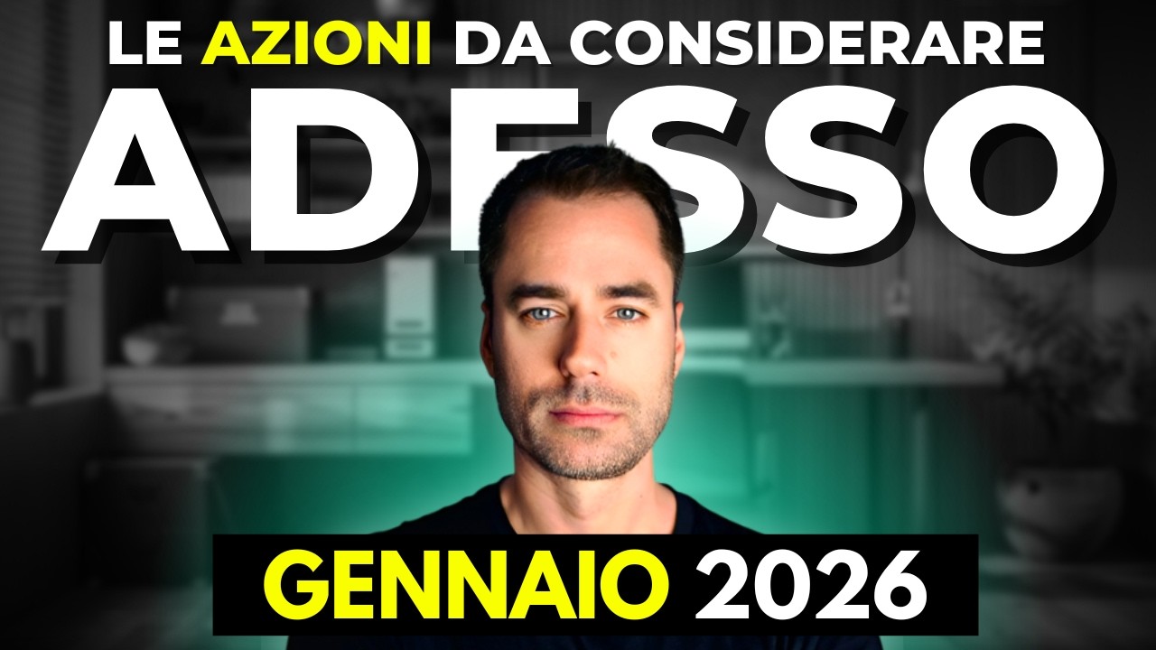 Le MIGLIORI Azioni da Considerare a GENNAIO 2026 #investimenti #finanza #finanzapersonale #azioni