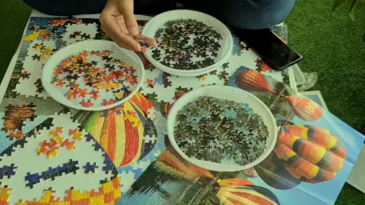 ركبت بزل ١٠٠٠ قطعه🔥🔥تراكيب