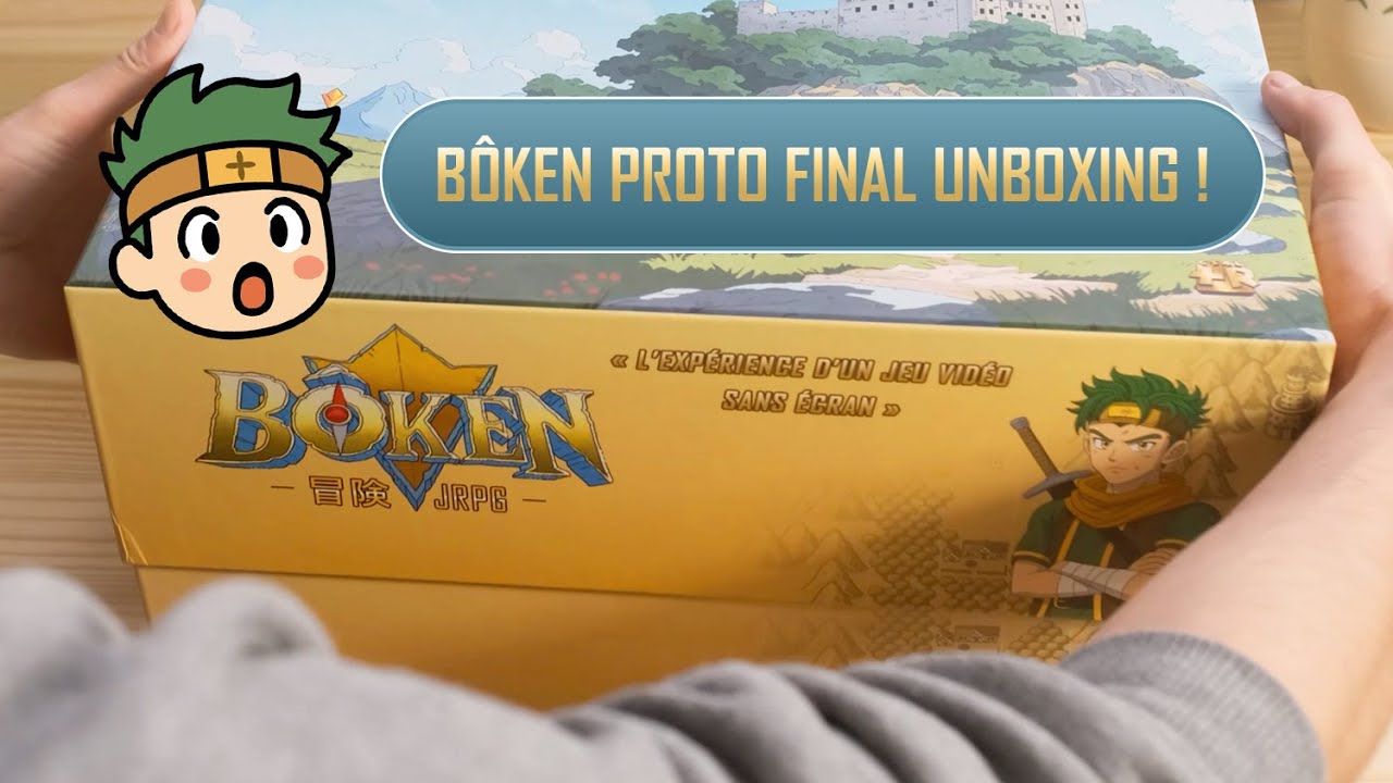 - Bôken JRPG - Déballage du prototype final