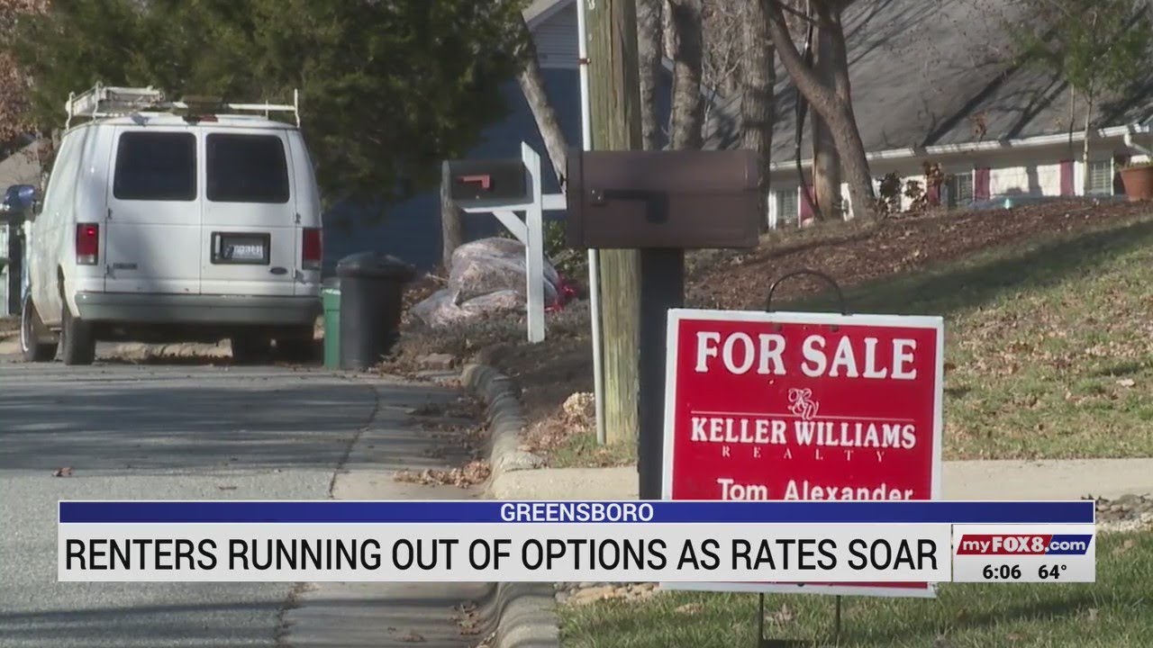 Greensboro renters running out of options as rates increase