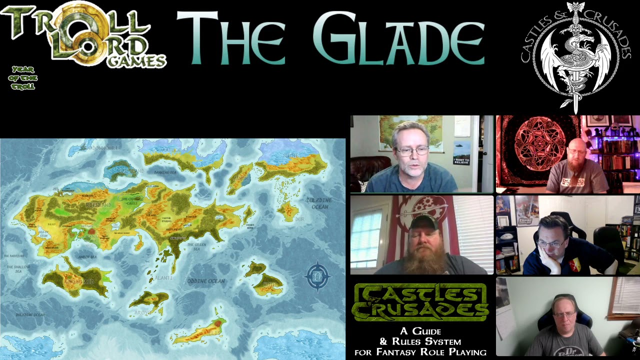 TLG 1500 - The Glade - Actual Castles &Crusades Play Adventure! w/Steve Chenault!  💚 #ttrpgs #ama