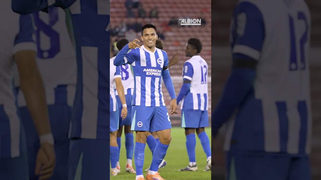 Diego Gomez Stunner In Slow Motion 🎥  #brightonandhovealbion #diegogomez