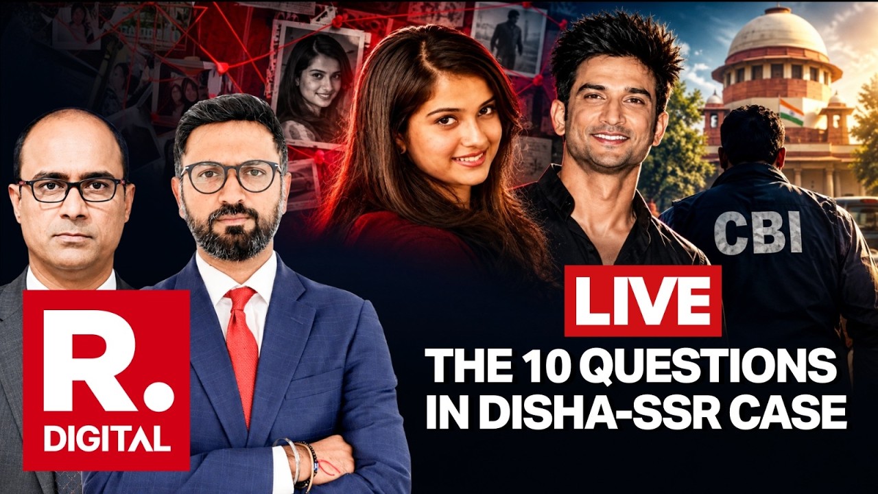 Debate LIVE: 10 Burning Questions in Disha Salian-SSR Case | What Does the CBI FIR Reveal?