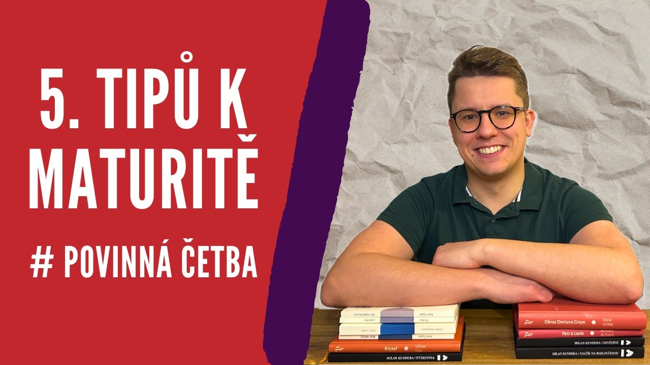 5 Tipů k Maturitě | Povinná četba | (Maturita) | Čtenářský deník
