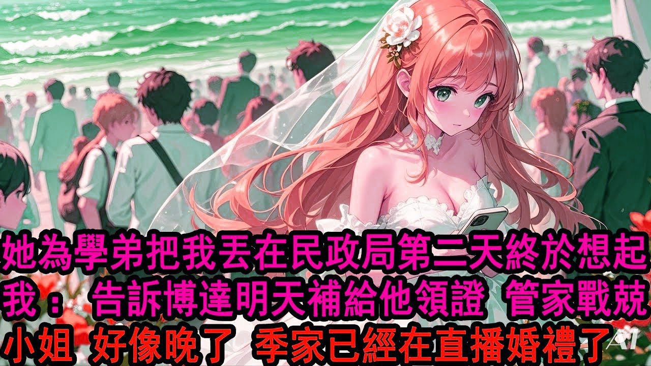 她在520領證當天丟下我跑路時，所有人都以為我會和柳如煙徹底大鬧一場，可我只是默默掛了電話，轉身答應和家族聯姻，隔天她終於想起和我的婚約，卻看見電視上的世紀婚禮發了瘋