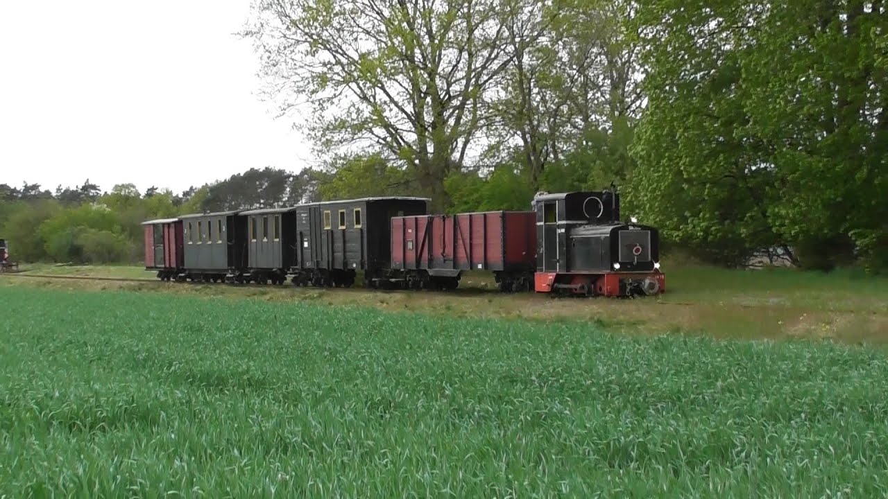 Böhmetal-Kleinbahn - Lokwechsel im Endbahnhof
