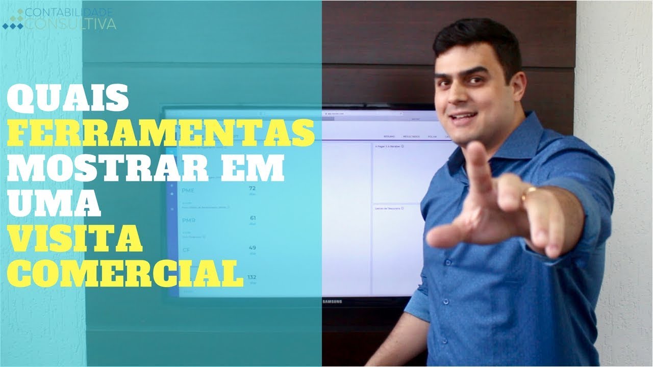 Contador, quais ferramentas mostrar em uma visita comercial?