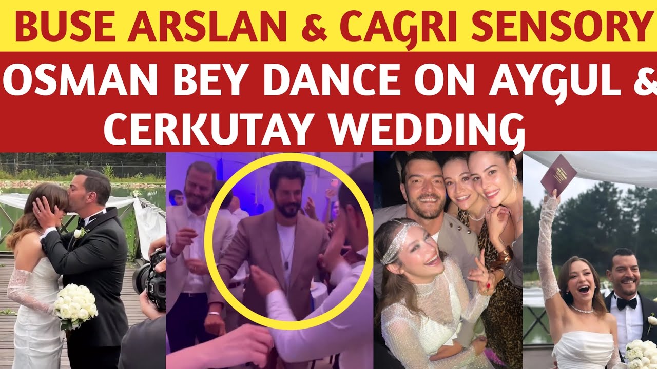 buse arsalan and Cagri Sensory | buse arslan wedding | cerkutay and aygul marriage | buse arslan