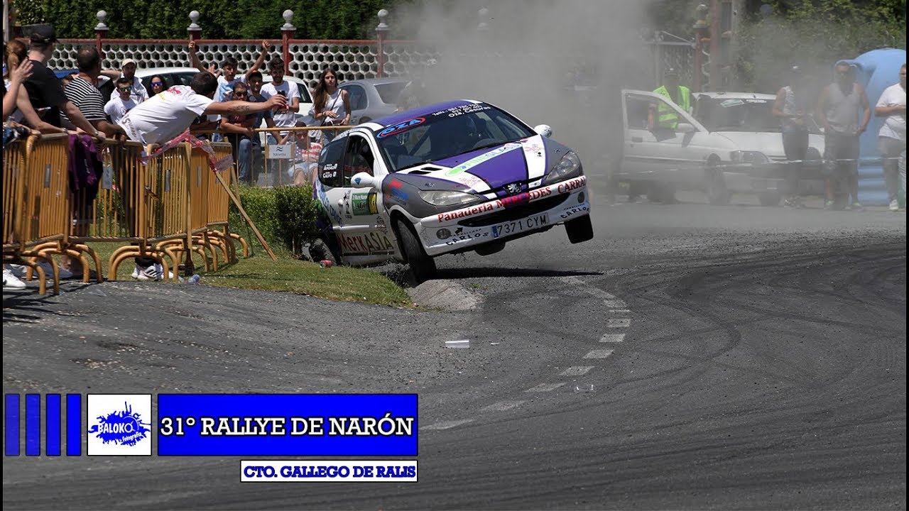 31&ordm; Rallye de Nar&oacute;n 2018 | Crash, Mistakes & Show