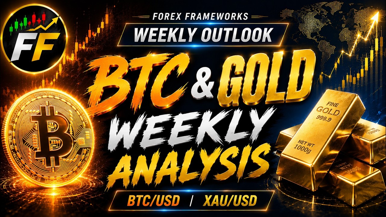 Gold and Bitcoin Forecast Next Week | XAUUSD & BTC Price Prediction For June 22 - 26
